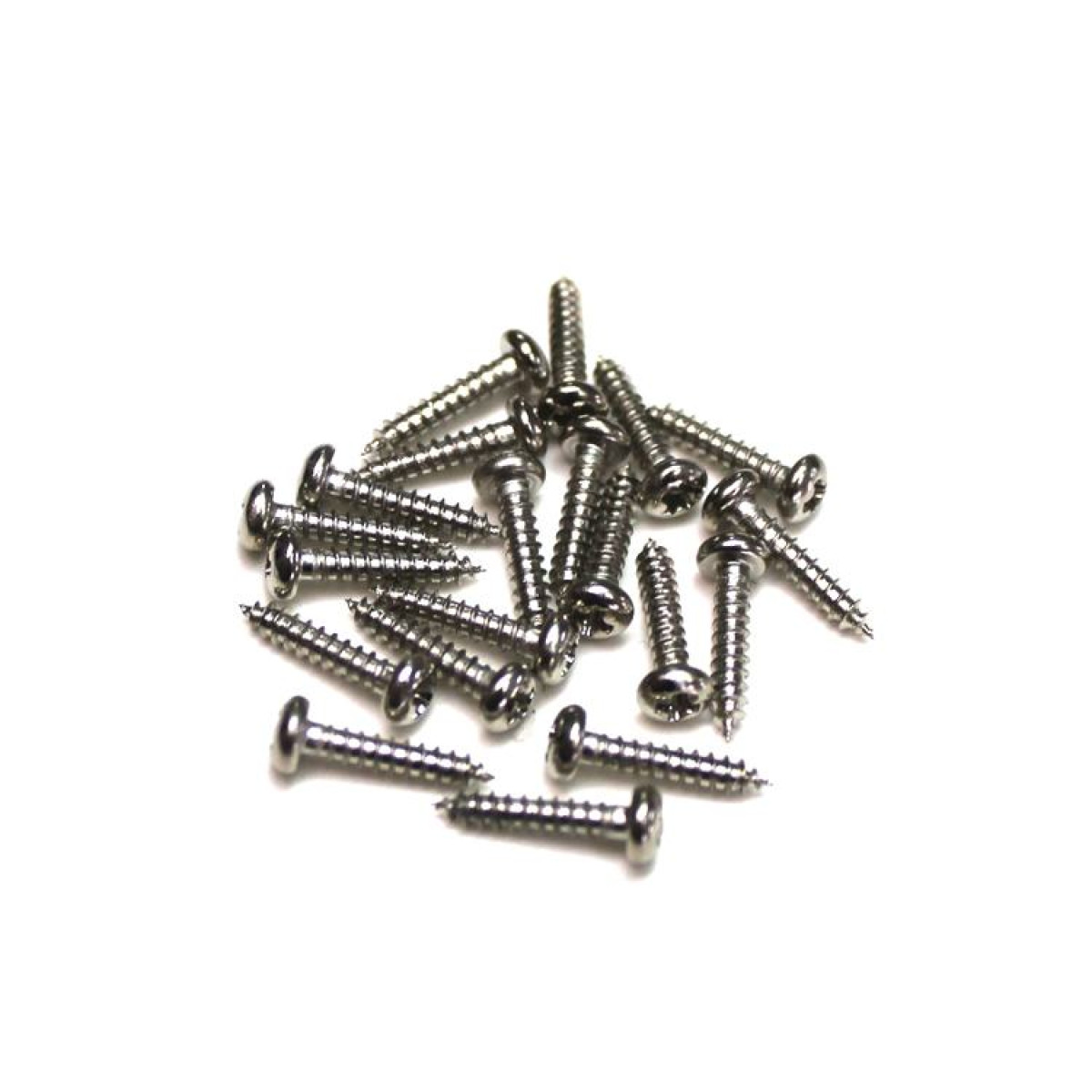 TUNER MACHINE HEAD SCREWS CHROME SET OF 20